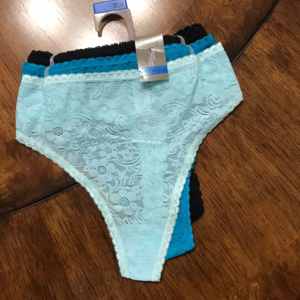 Secret Treasures Lace Thongs
